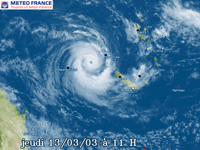 ERICA - Image satellite