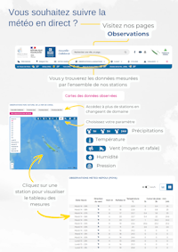 Les pages Observations