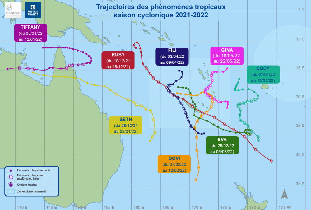 Saison cyclonique 2021-2022