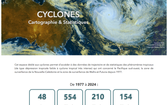  Le portail cartographique Météorologie et Climat sur Géorep.nc