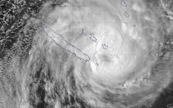 Image satellite Himawari-8 de DOVI, le jeudi 10 février 2022 à 16h loc.