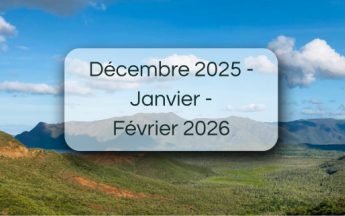 Prévisions saisonnières de décembre 2025 -  janvier - février 2026