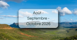 Prévision saisonnière pour le trimestre août - septembre - octobre 2026