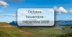 Prévision saisonnière pour le trimestre octobre - novembre - décembre 2026
