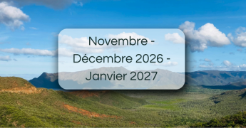 Prévision saisonnière pour le trimestre novembre - décembre 2026 - janvier 2027