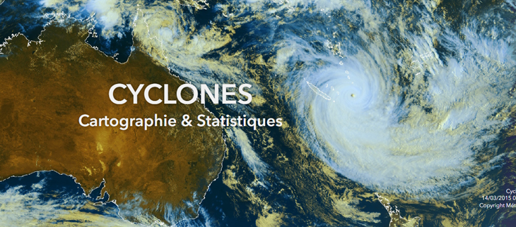  Le portail cartographique Météorologie et Climat sur Géorep.nc