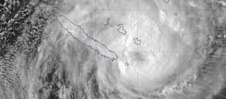 Image satellite Himawari-8 de DOVI, le jeudi 10 février 2022 à 16h loc.