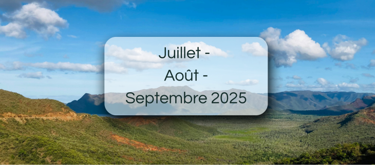 Prévision saisonnière de juillet - août - septembre 2025
