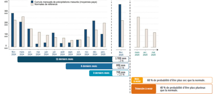 Le Bulletin de Suivi Pluviométrique : la nouvelle publication dédiée au suivi des précipitations