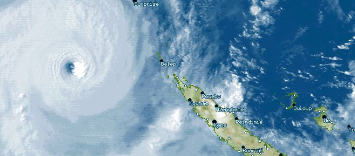 Mars 2003 : Le Cyclone Tropical Très Intense ERICA