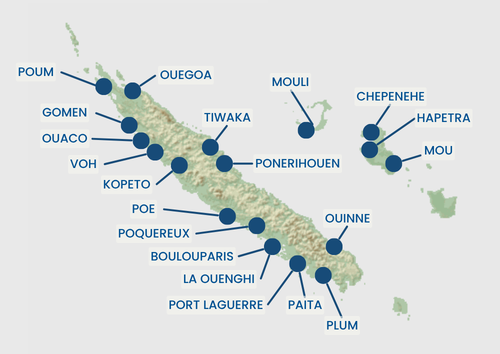 Carte des stations automatisées